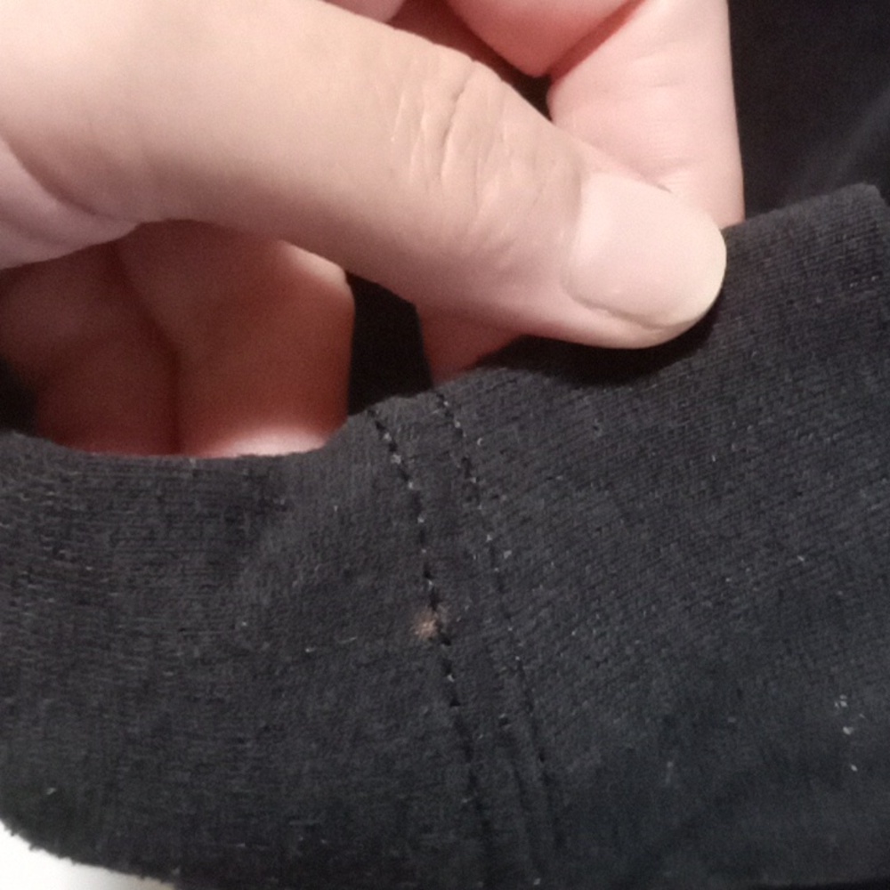 Black Hoodie with Graphic Hit on Back. - Picture 9 of 12